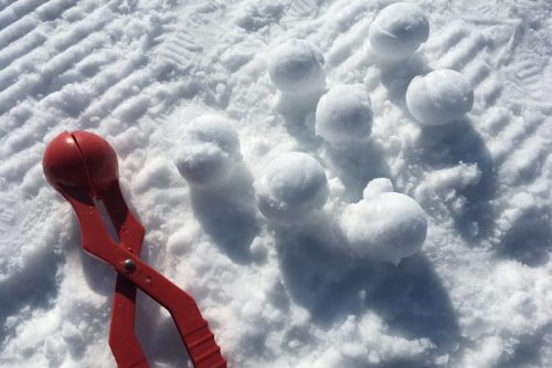 雪玉作成グッズ