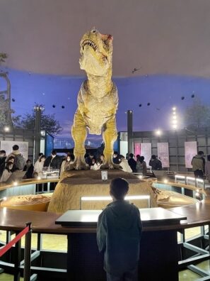 福井県立恐竜博物館のティラノサウルス