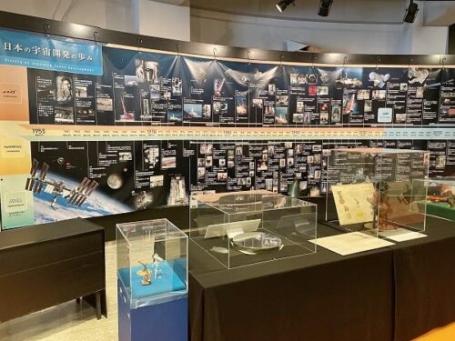 日本の宇宙開発の歩み展示