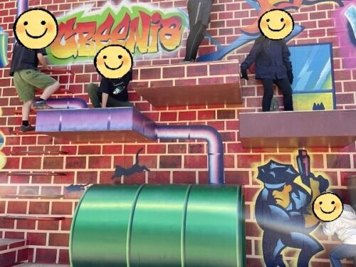 GREENIAのアスレチック