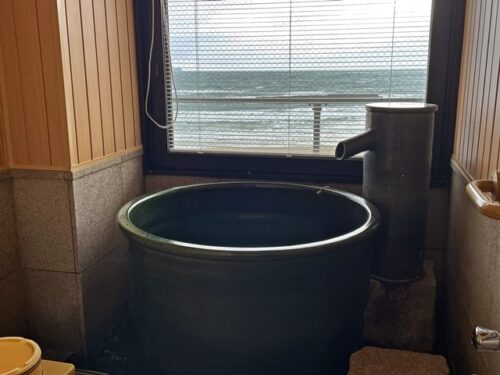 静花扇で宿泊したお部屋のお風呂