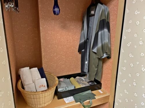 静花扇で宿泊したアメニティ