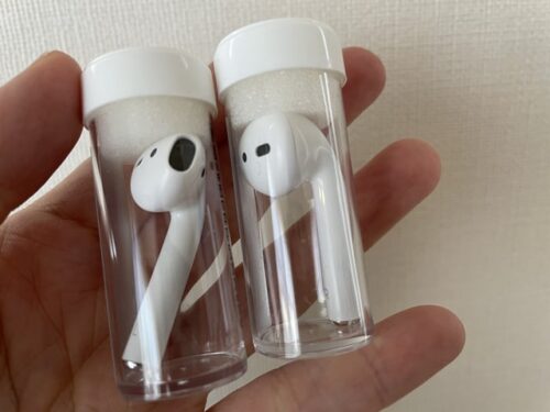バッテリー交換が終了したAir Pods